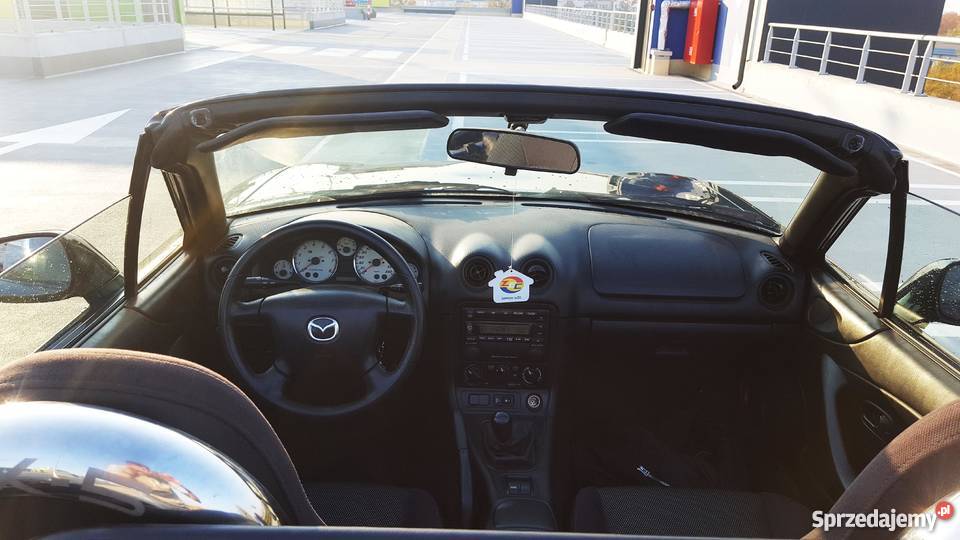 Mazda MX5 MAZDA MX 5 NBFL 2002 16 CZARNA cabrio benzyna Bydgoszcz