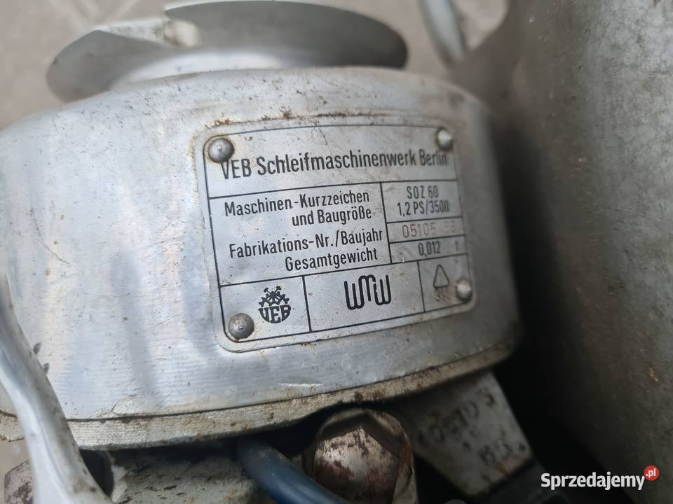 Silnik zaburtowy Simson SOZ60 DDR NRD zabytkowy Poznań