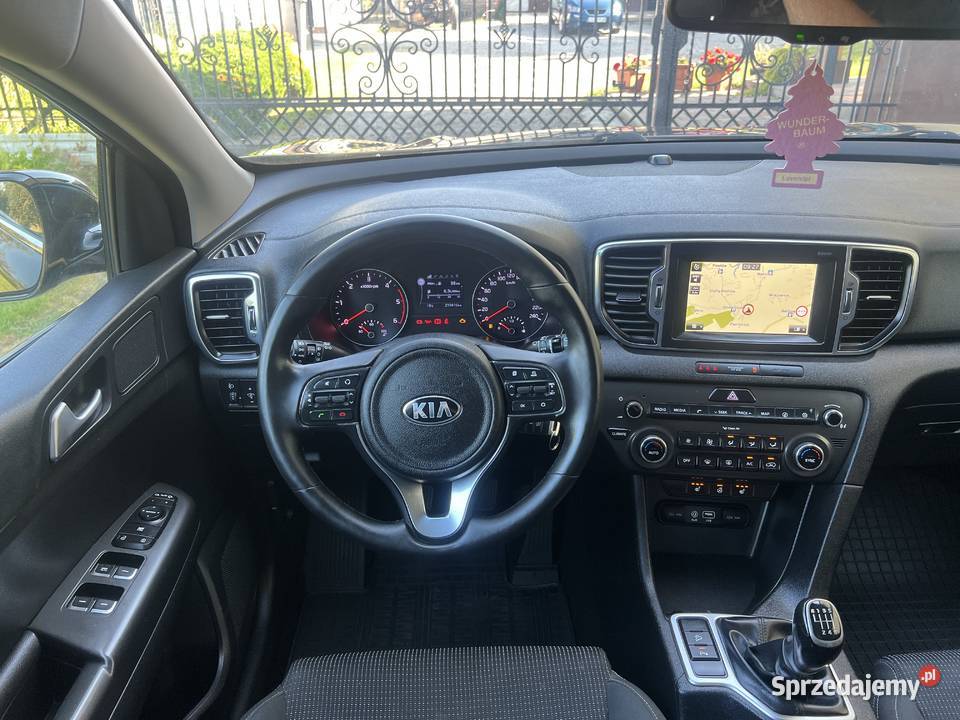 Kia Sportage IV 20 CRDI 136 Czarny Zadbany Sportage Nowa Słupia