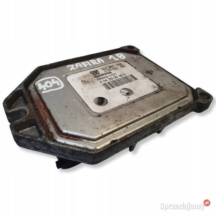 STEROWNIK SILNIKA komputer Opel Zafira A 18 16V Chełm