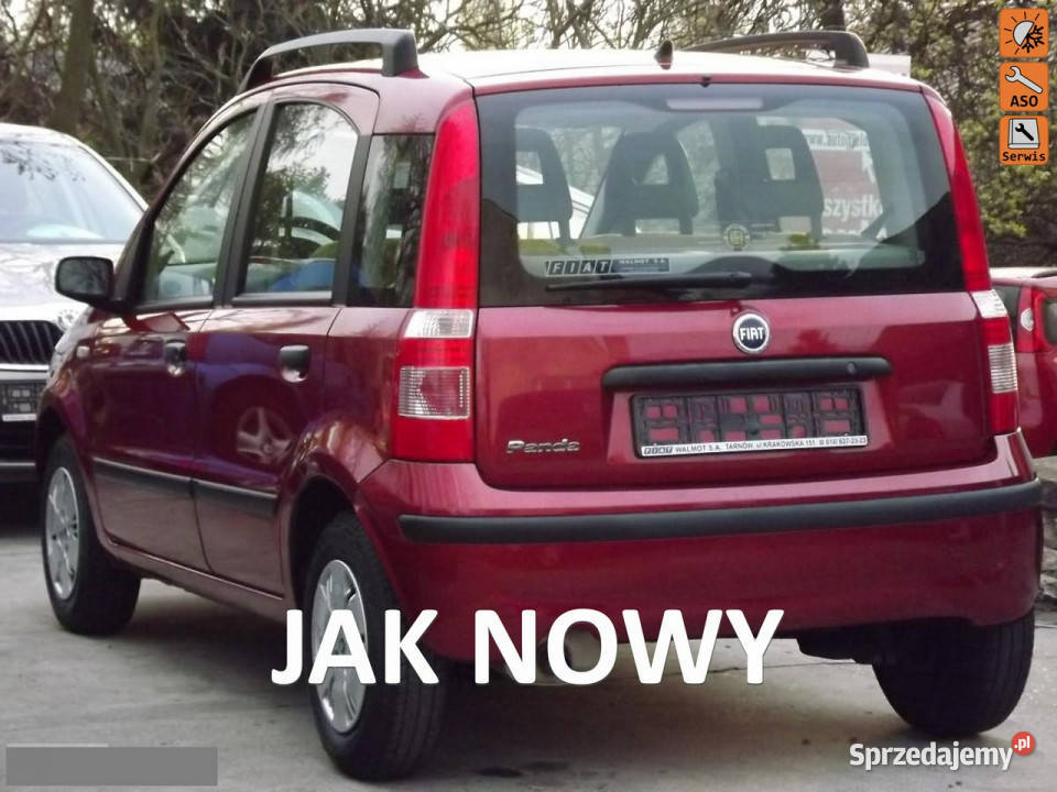 Fiat Panda 33BEZWYPADKOWYkrajowy PANDA NOWA II immobilizer Skawina