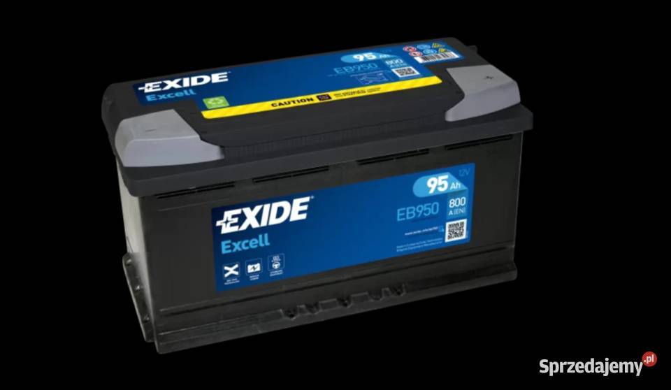 Akumulator Exide Excell 95Ah 800A EN PRAWY PLUS osobowe Elbląg