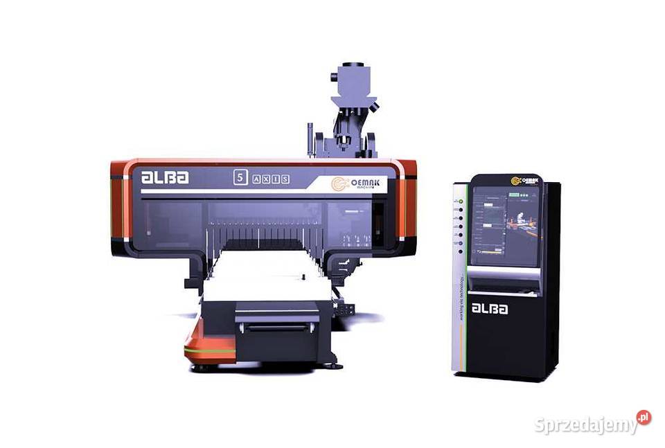 Nowa maszyna 5osiowa Alba 5X 1645 Zławieś Wielka