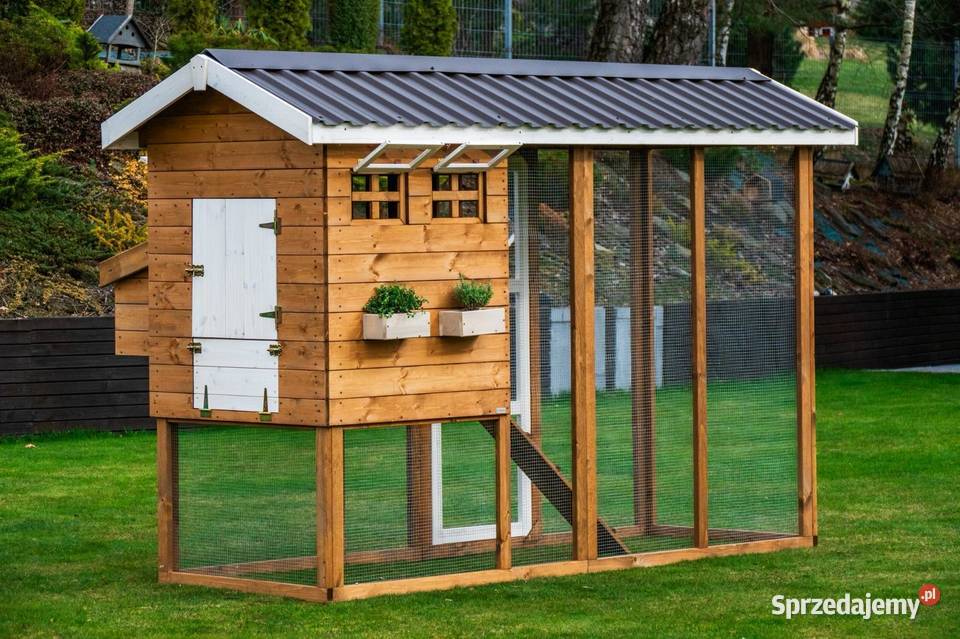 Kurnik MAŁOPOLSKI MINI Dla ptaków Akcesoria dla zwierząt Trzemeśnia