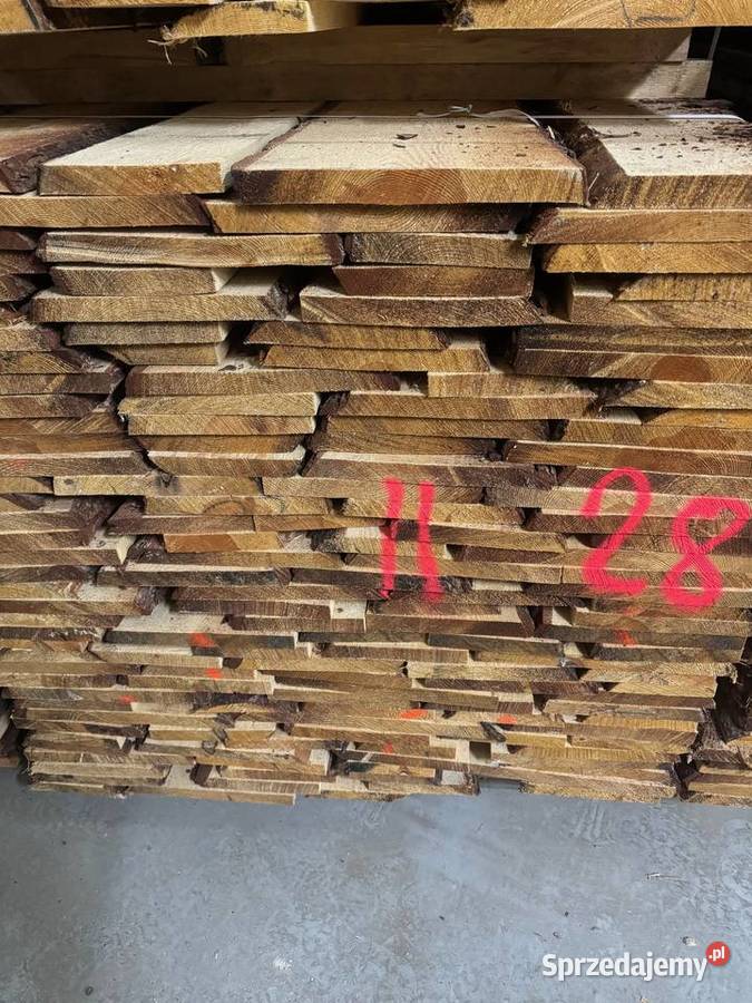 Tarcica sosnowa 27mm I klasa 810 zachodniopomorskie Polanów sprzedam
