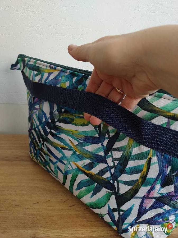 Duża wodoodporna kosmetyczka podróżna Rękodzieło 43cm