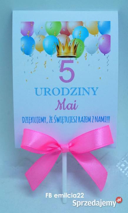 Lizak Prezent Podziękowanie Gości z okazji Zielona Góra