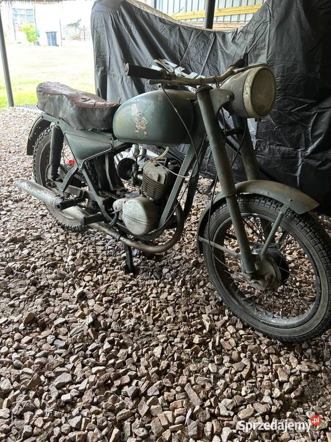 WSK 125 dwuramówka 1966r nieuszkodzony Grodzisk Mazowiecki