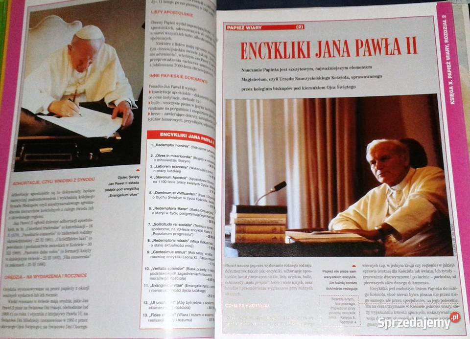 Jan Paweł II kolekcja 16 ksiąg kolekcji Chełm
