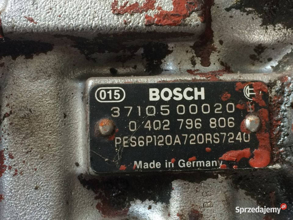 Pompa Wtryskowa Bosch 0402796806 Iveco Euro Tech Maszewo
