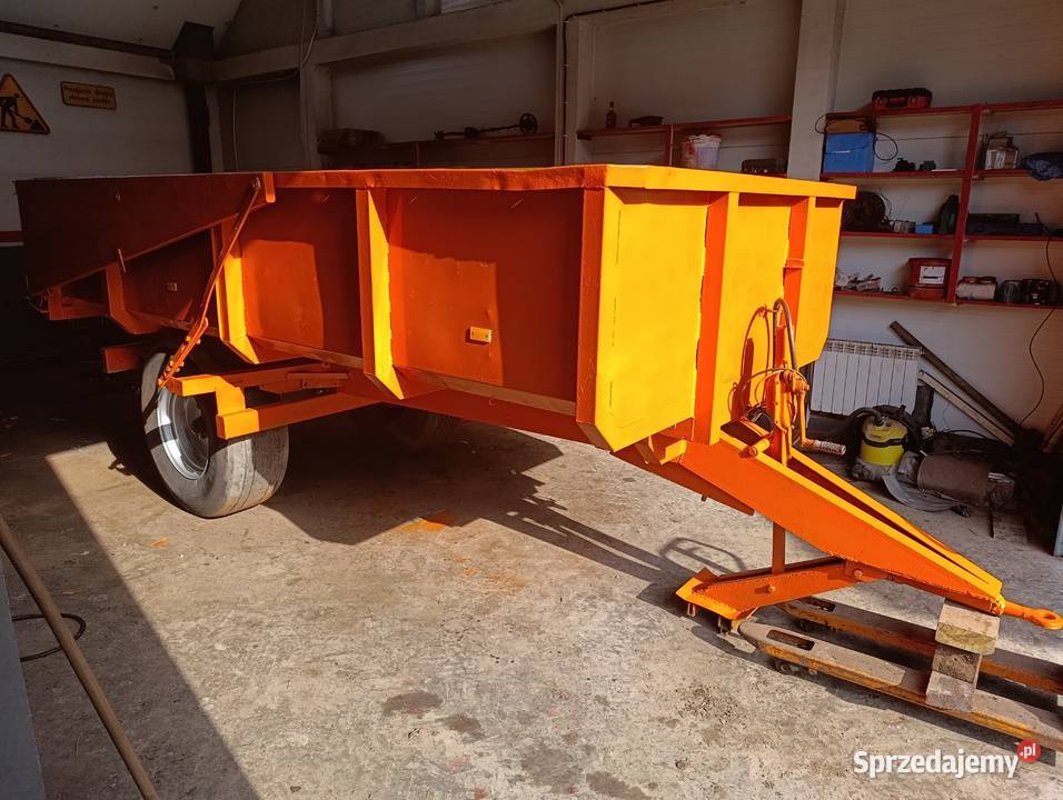 Przyczepa wywrotka kiper dokumenty podlaskie Suwałki