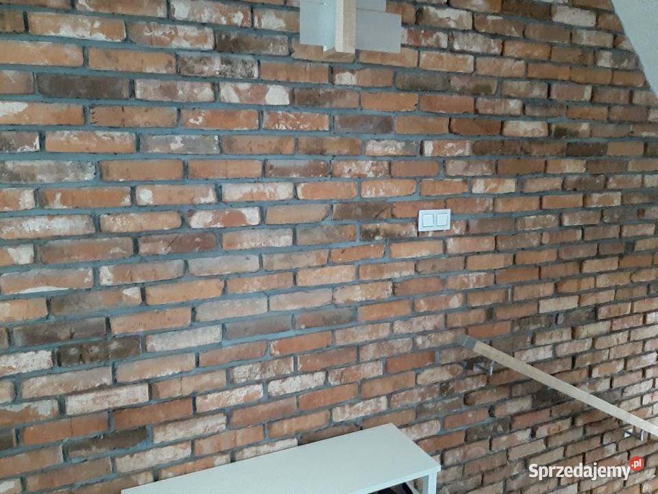 Płytki lica z cegły z 1880r 65 m2 Stryków