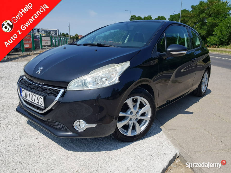Peugeot 208 14 Benzyna Klima Tablet centralny zamek kujawsko-pomorskie Włocławek