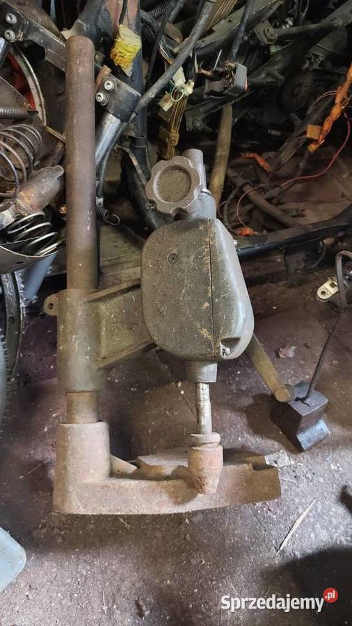 Wiertarka ręczna kolumnowa stara antyk