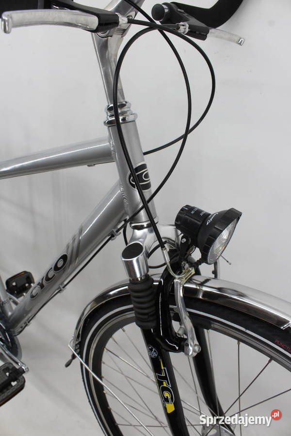 Aluminiowy rower męski CYCO 7 biegów w piaście Milicz