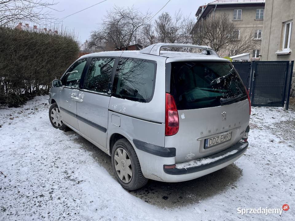 Peugeot 807 uszkodzony dawca albo do remontu Bielawa