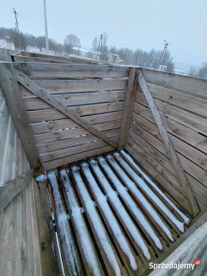 Skrzyniopalety do warzyw i owoców Mocne stan Świecie sprzedam