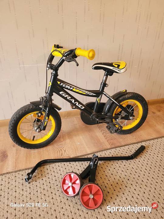 Rowerek GRAND Junior Sport koła 12 akcesoria Łódź