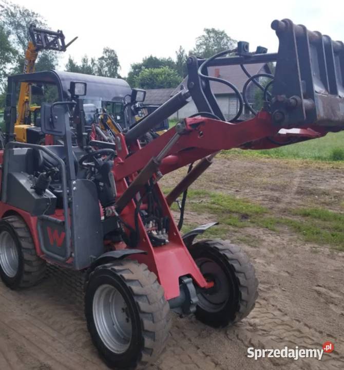 Ładowarka Weidemann 1240 CX LP 2017 schaffer jcb Ładowarki rolnicze Łowicz