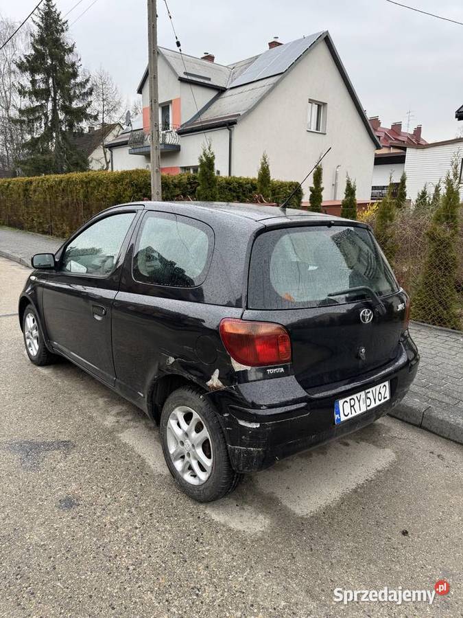 Toyota Yaris 1 gen 2004 14 d4d światła przeciwmgielne Sucha Beskidzka