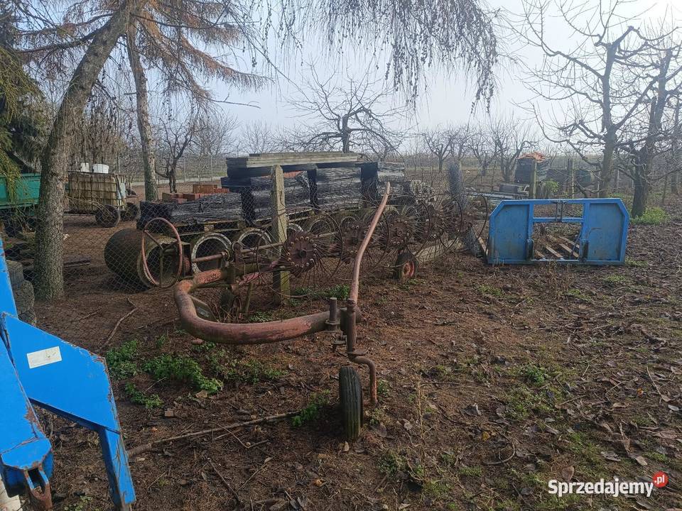 Grabiarka przetrząsarka do siana słomy 5 gwiazd Chmielnik