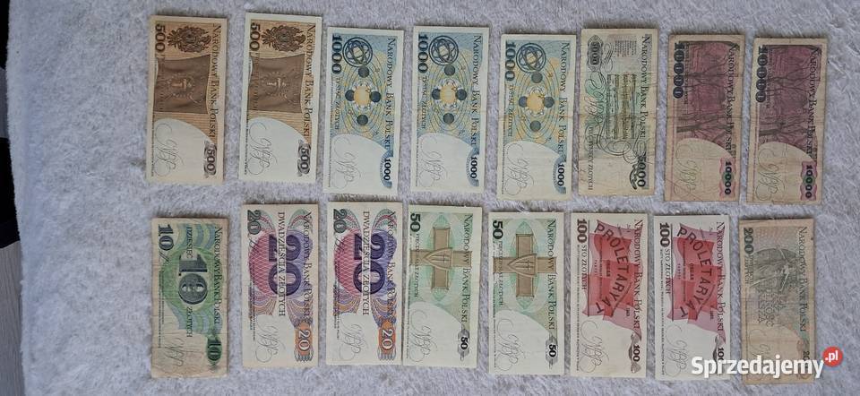 Banknoty monety medal różne Gdynia