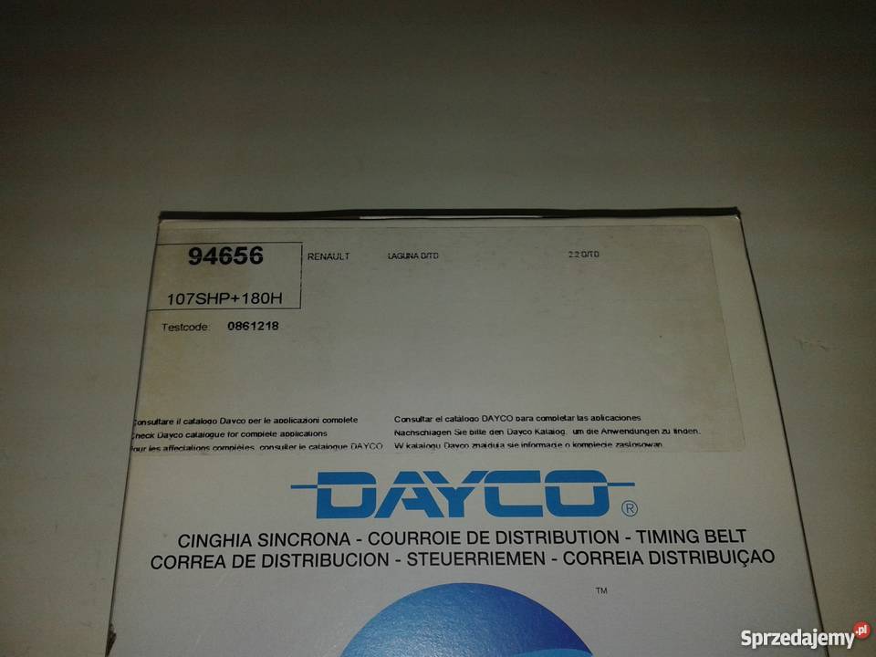 Pasek zębaty pompy podcśnieniowej Renault Laguna lubelskie