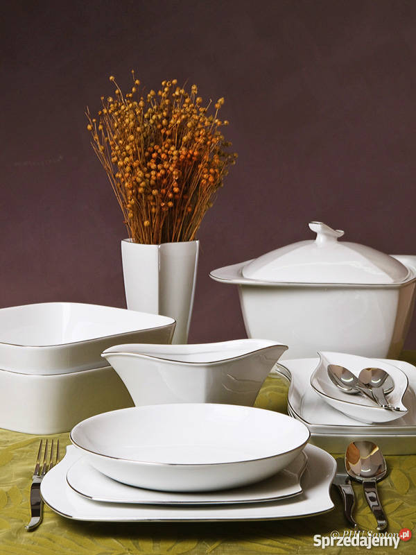 Serwis obiadowy porcelanowy Pluton Tryton