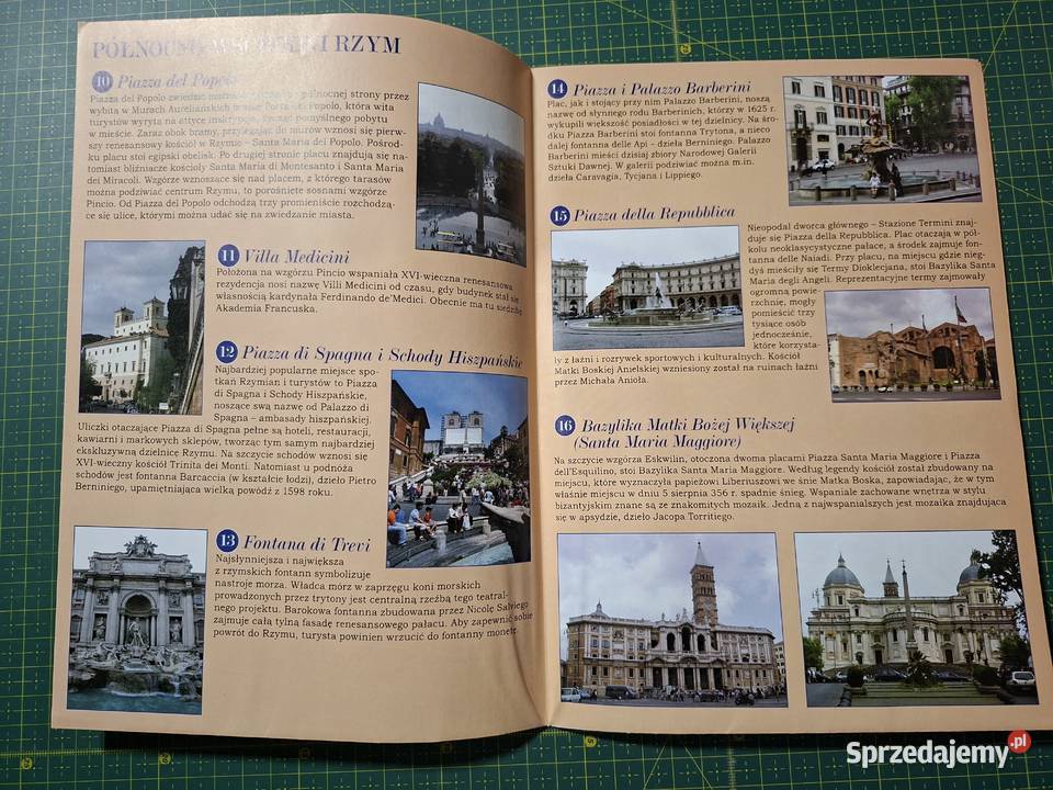 Rzym miasto kościołów mapa miasta