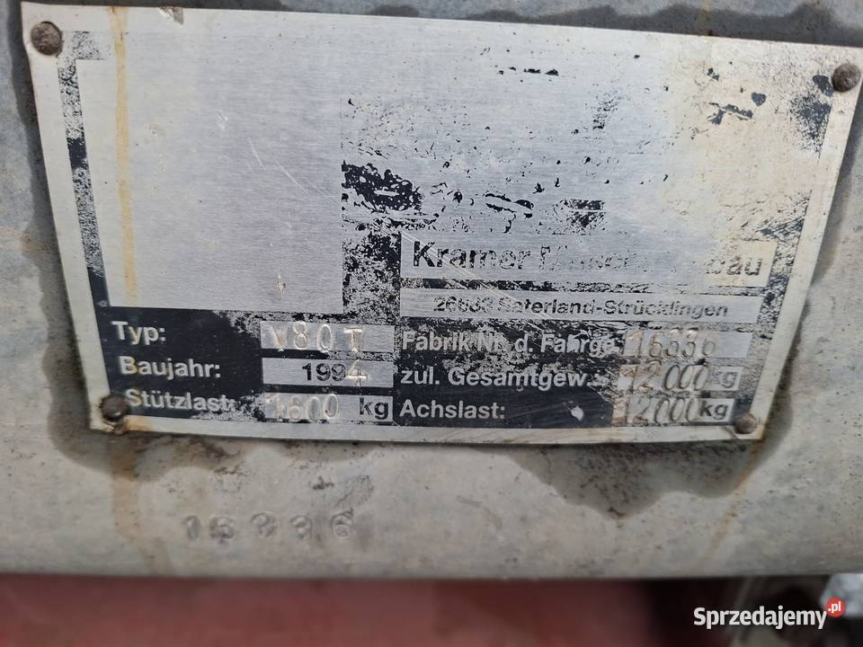 Beczka asenizacyjna beczkowóz KRAMER 8 ltr Bolesławiec