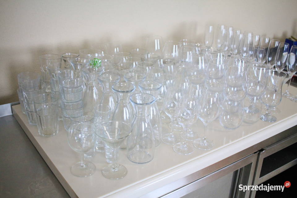 Komplet szkła zastawa stołowa liczna Góra