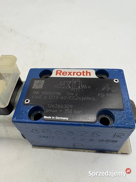 Rexroth 4WE6 D7362EG24N9K4 R900929788 Zawór mazowieckie Warszawa