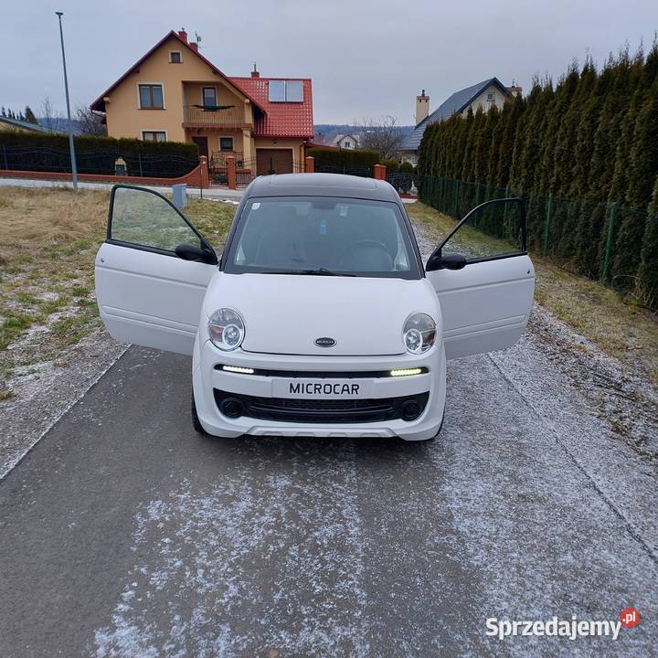 Microcar MGO 2019r Biały LEDY Alufelgi 14 lat diesel podkarpackie Przemyśl