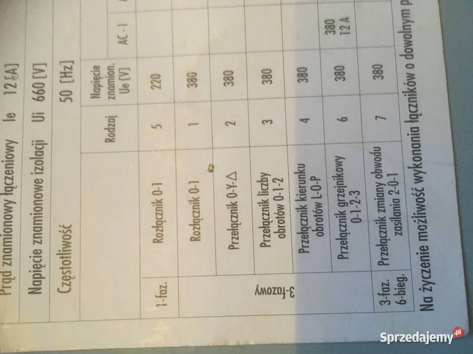 Sprzedam PRZEŁĄCZNIK KRZYWKOWY ŁĄCZNIK SPAMEL Kraków