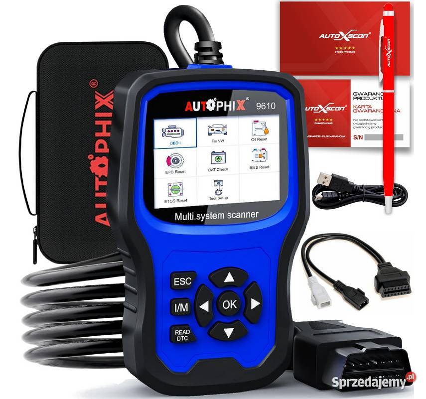 AUTOPHIX 9610 Tester diagnostyczny Kolorowy Gorzów Wielkopolski