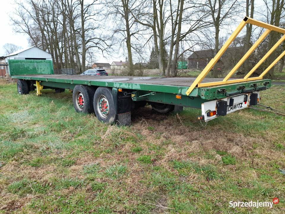 Naczepa platforma przyczepa wózek dolly Schmitz nieuszkodzony Curyn