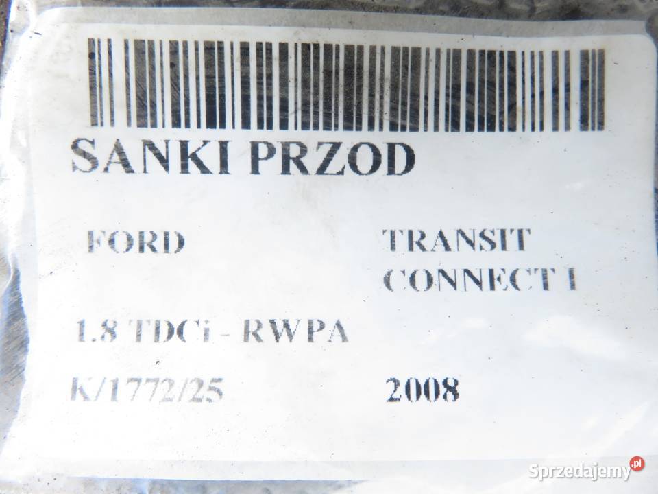 SANKI PRZÓD FORD TRANSIT CONNECT I 18 TDCi RWPA sprzedam