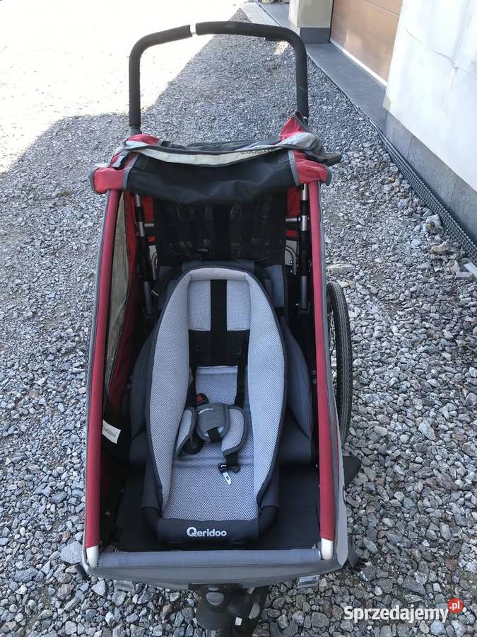 Przyczepka rowerowa Qeridoo Spotrex1 z hamakiem świętokrzyskie Kranów sprzedam