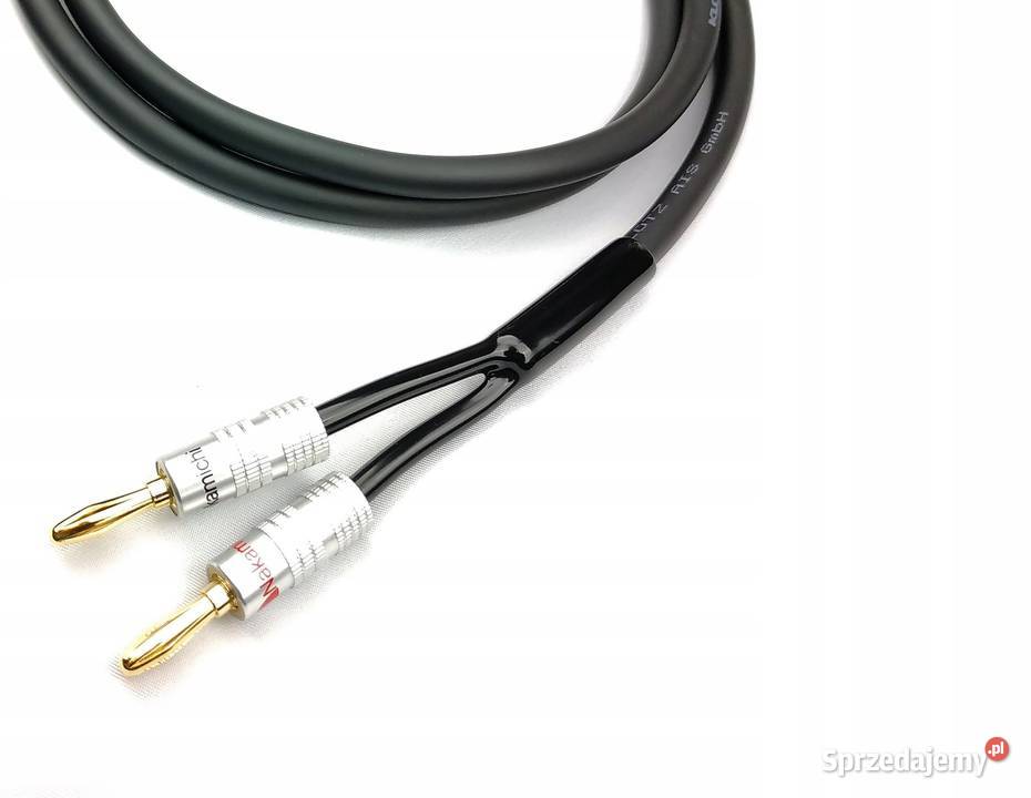 Kabel głośnikowy NAKAMICHI 3m RCA RCA KLOTZ Kraków sprzedam