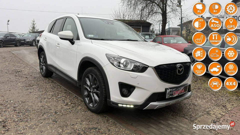 Mazda CX5 22d Sky active AWD automat wersja isofix