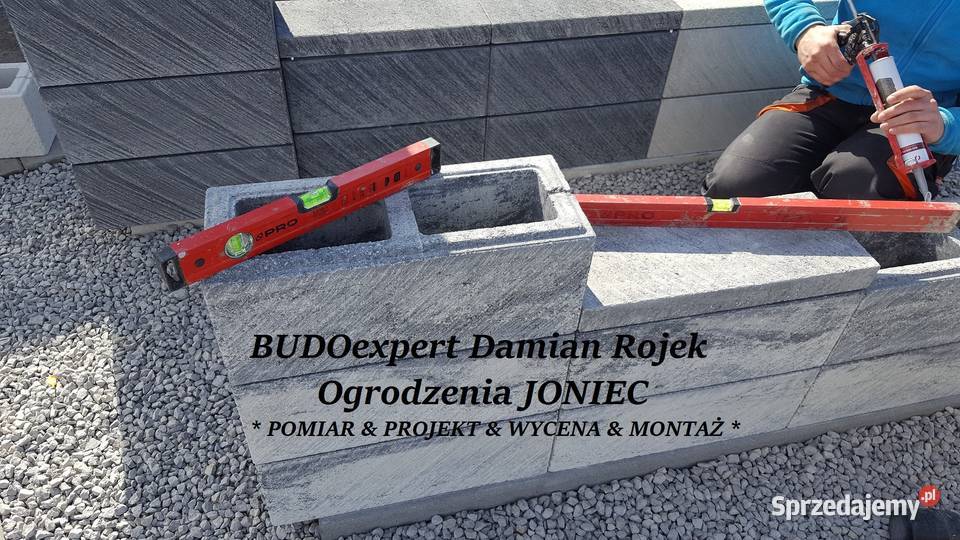KLEJ JONIEC uszczelniacz do bloczków daszków op Gorzyce
