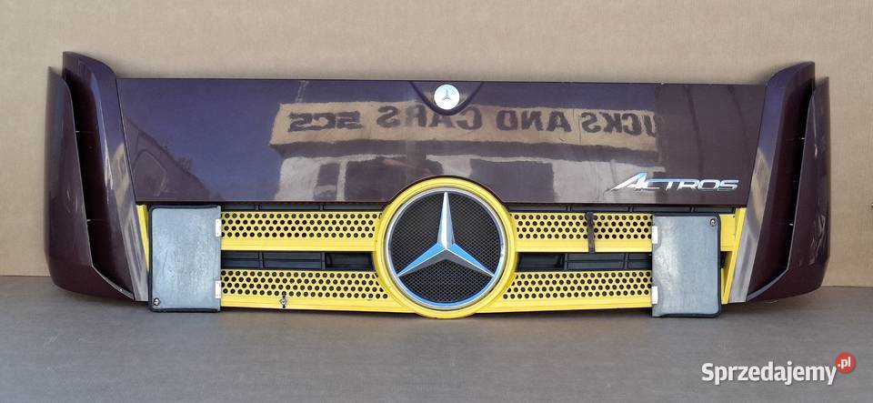 MERCEDES ACTROS MP4 MASKA GRILL ATRAPA KOMPLETNA Bieleń sprzedam