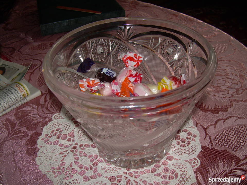 Kryształy różnekomplety kieliszków mazowieckie Warszawa