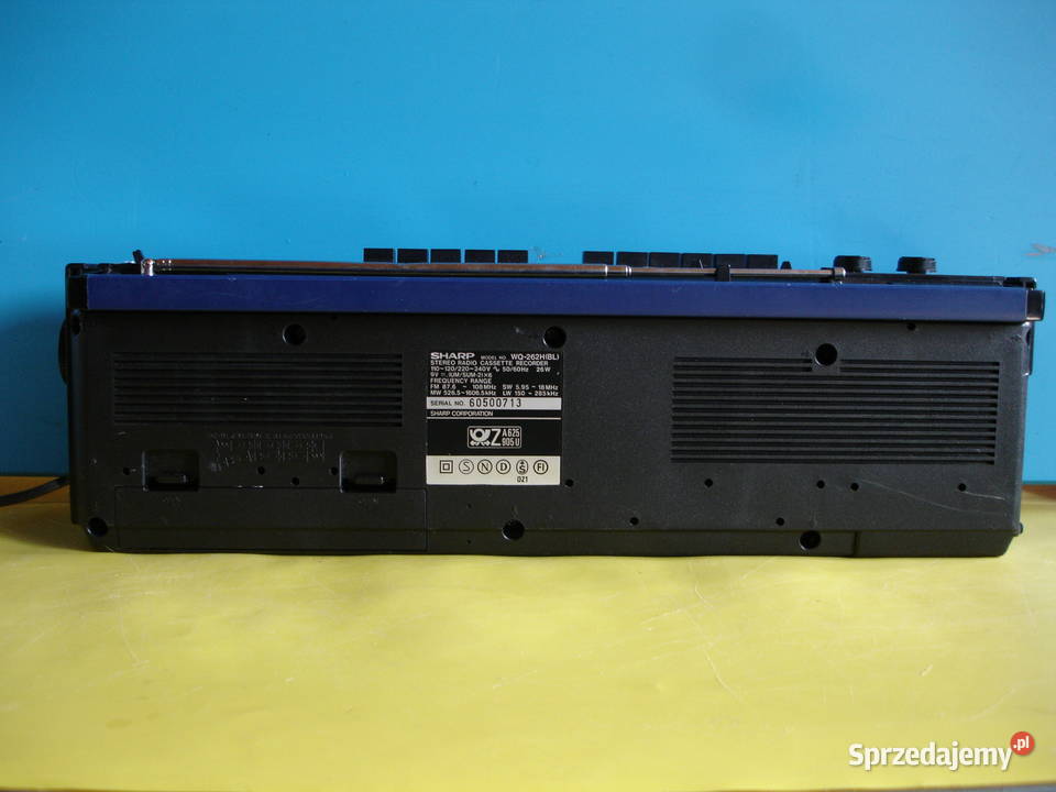 Radiomagnetofon SHARP WQ262H Zielona Góra