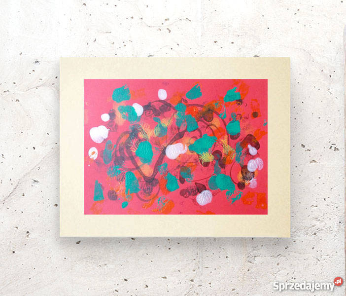 dekoracja na ścianę abstrakcja rysunek Częstochowa