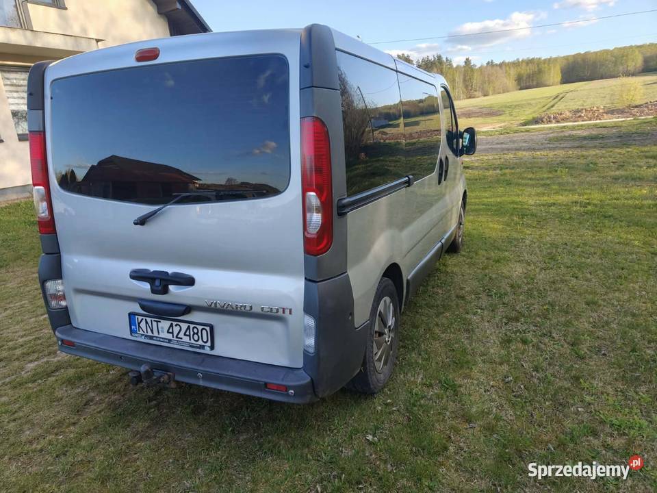 Opel Vivaro 20 CDTI 2008r Opłaty na elektryczne szyby świętokrzyskie Lechów