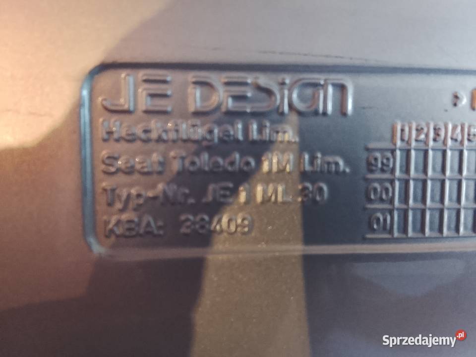 SPOILER LOTKA SEAT TOLEDO Nysa