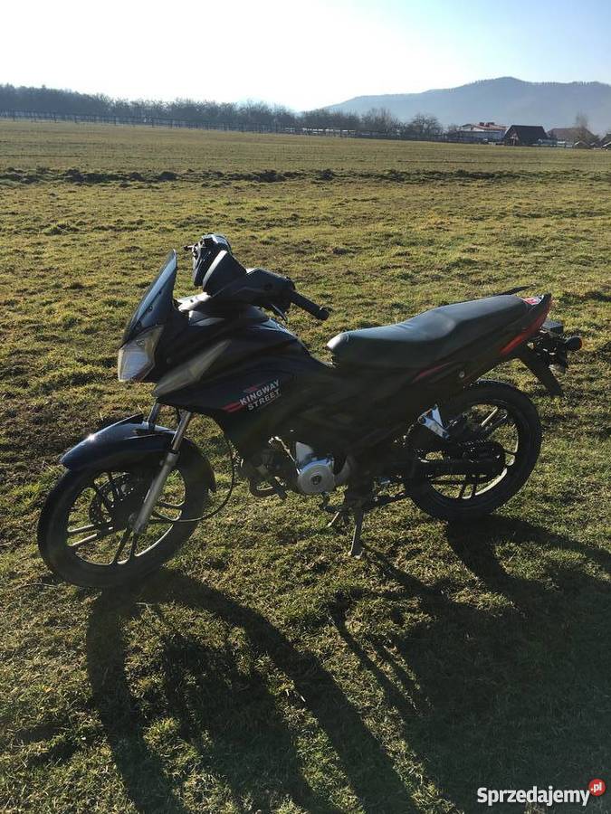 Kingway street 50 zarejestrowany skutermotorower łańcuch