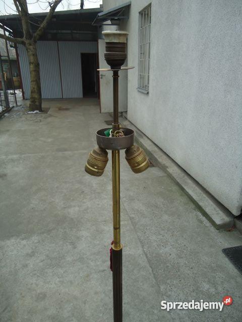 STARA MOSIĘŻNA STOJĄCA LAMPA PODŁOGOWA małopolskie Nowy Sącz sprzedam
