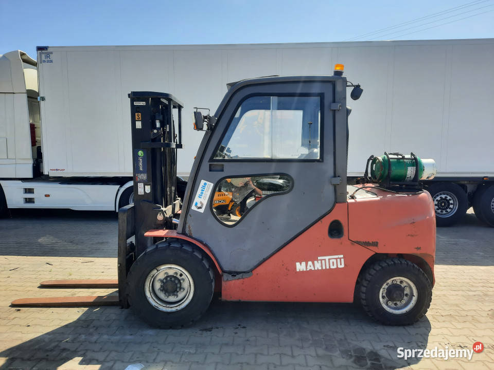 Wózek widłowy gazowy MANITOU MI50G udźwig 5 ton Manitou Rudolfowo